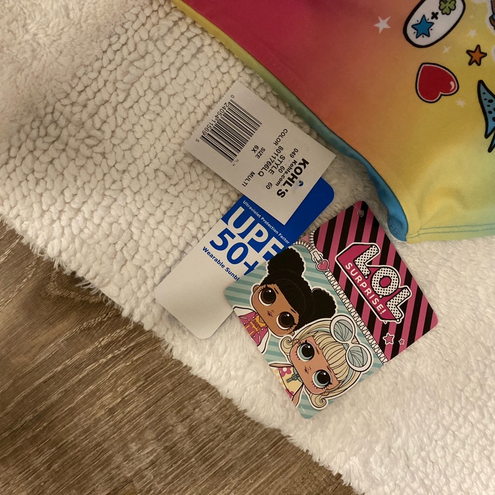 Girls LOL Surprise swimsuit & Kidtopia shorts - Picture 3 of 3